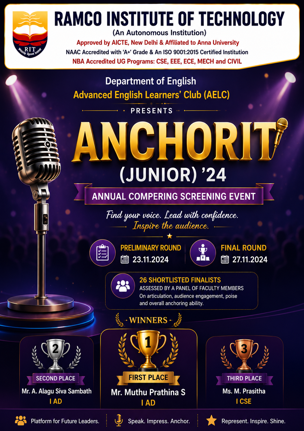 Anchorit (Junior) '24